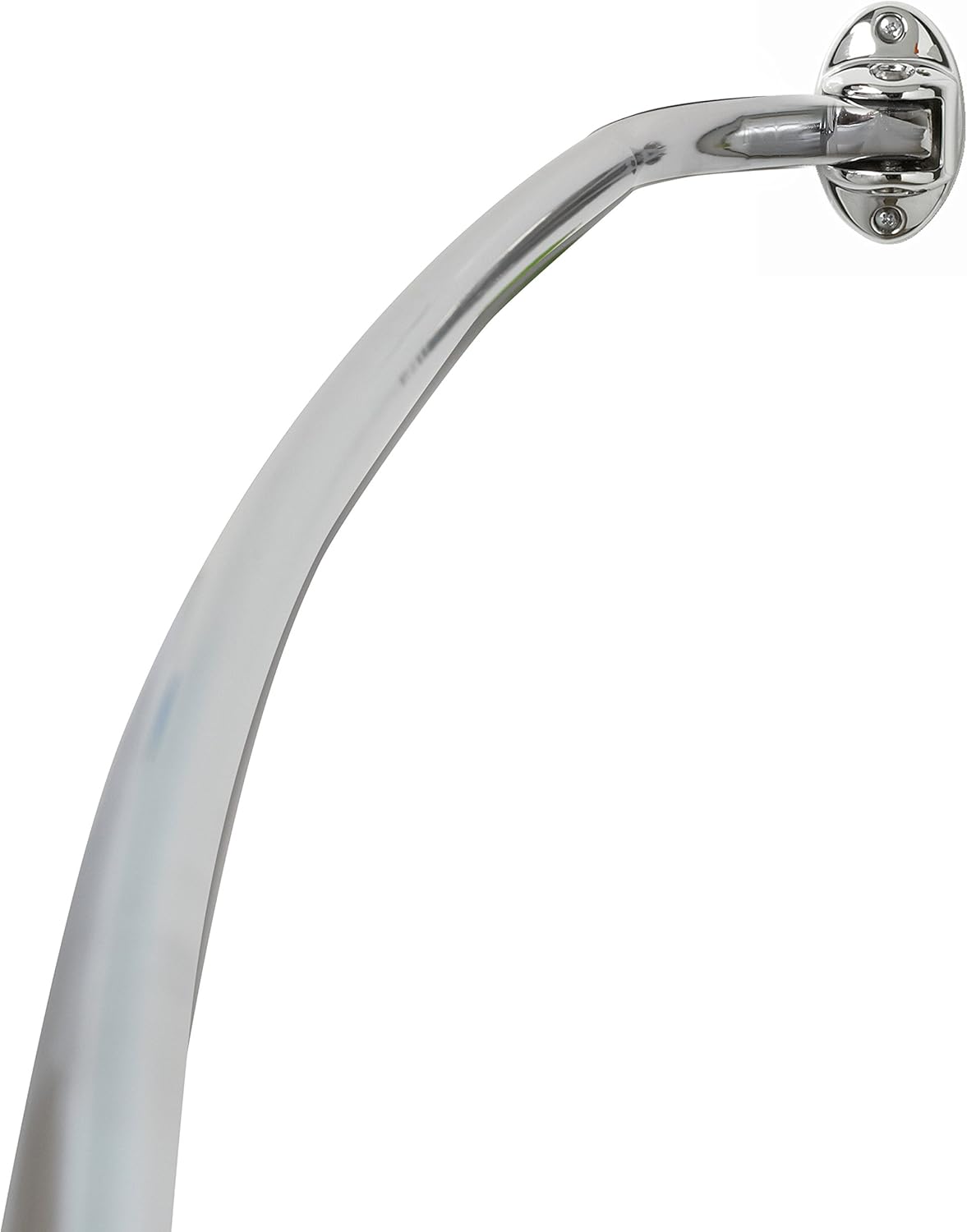 ZPC Zenith Products Corporation Zenna Home 35603BN06, Curved Shower Curtain Rod, 56 to 72-Inch, Brushed Nickel